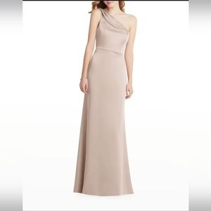 NWT Lovely Women's LX Charm One Shoulder Maxi Dress, Size 16, Color Camo.